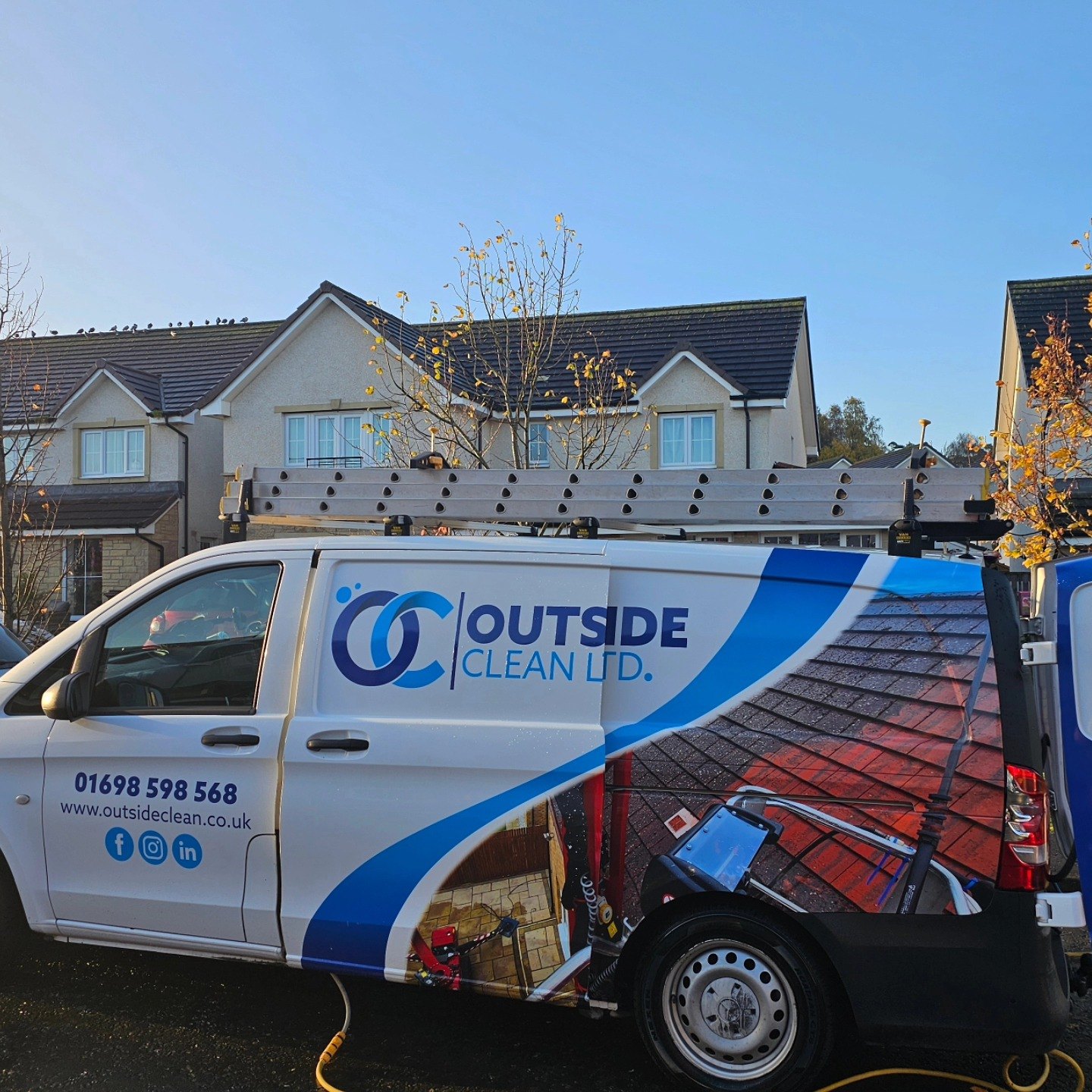 The Outside Clean van